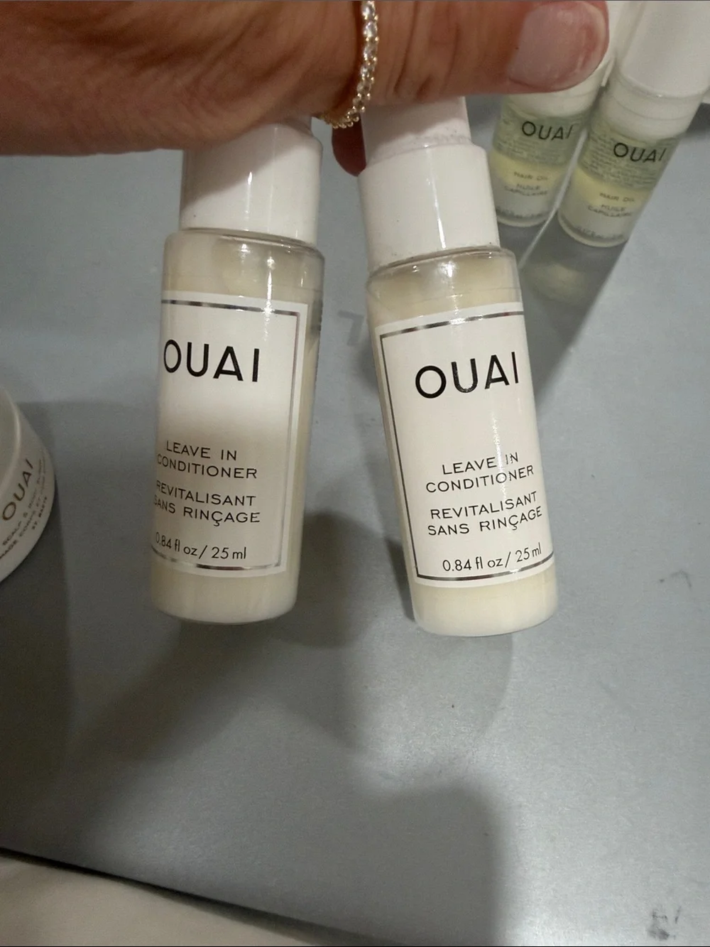 Bundles of Ouai styling products